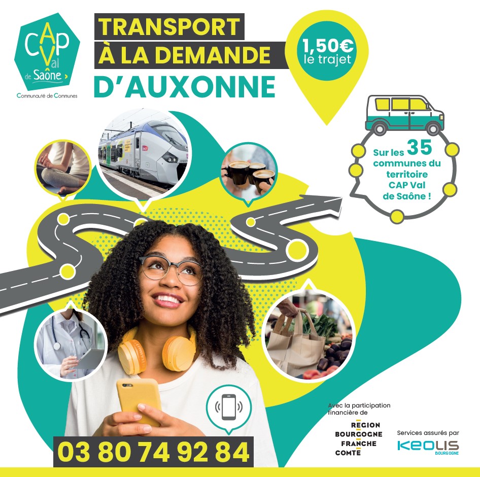 couverture dépliant TAD Auxonne