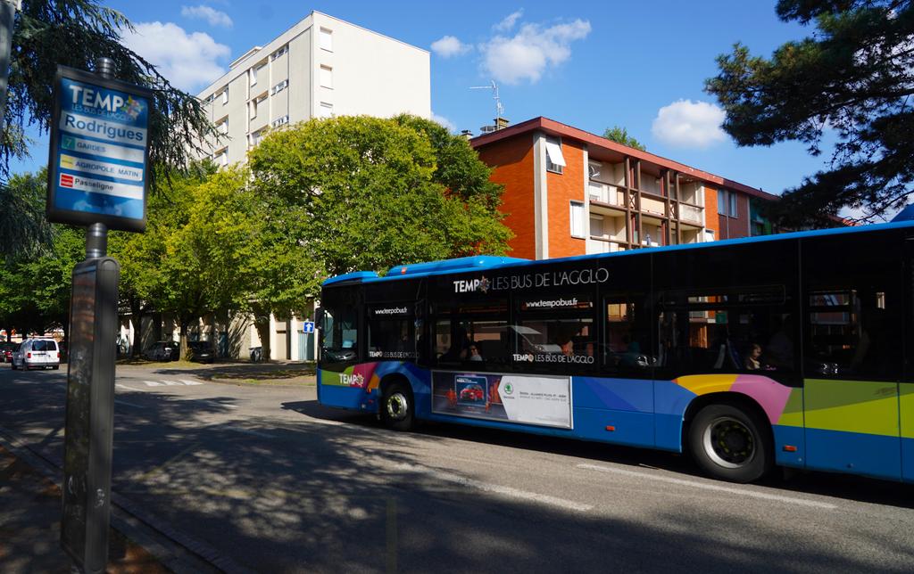 Photo d'un bus urbain