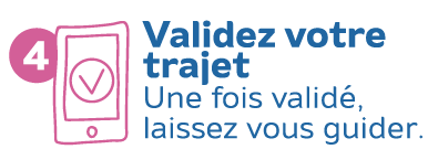 Validez votre trajet