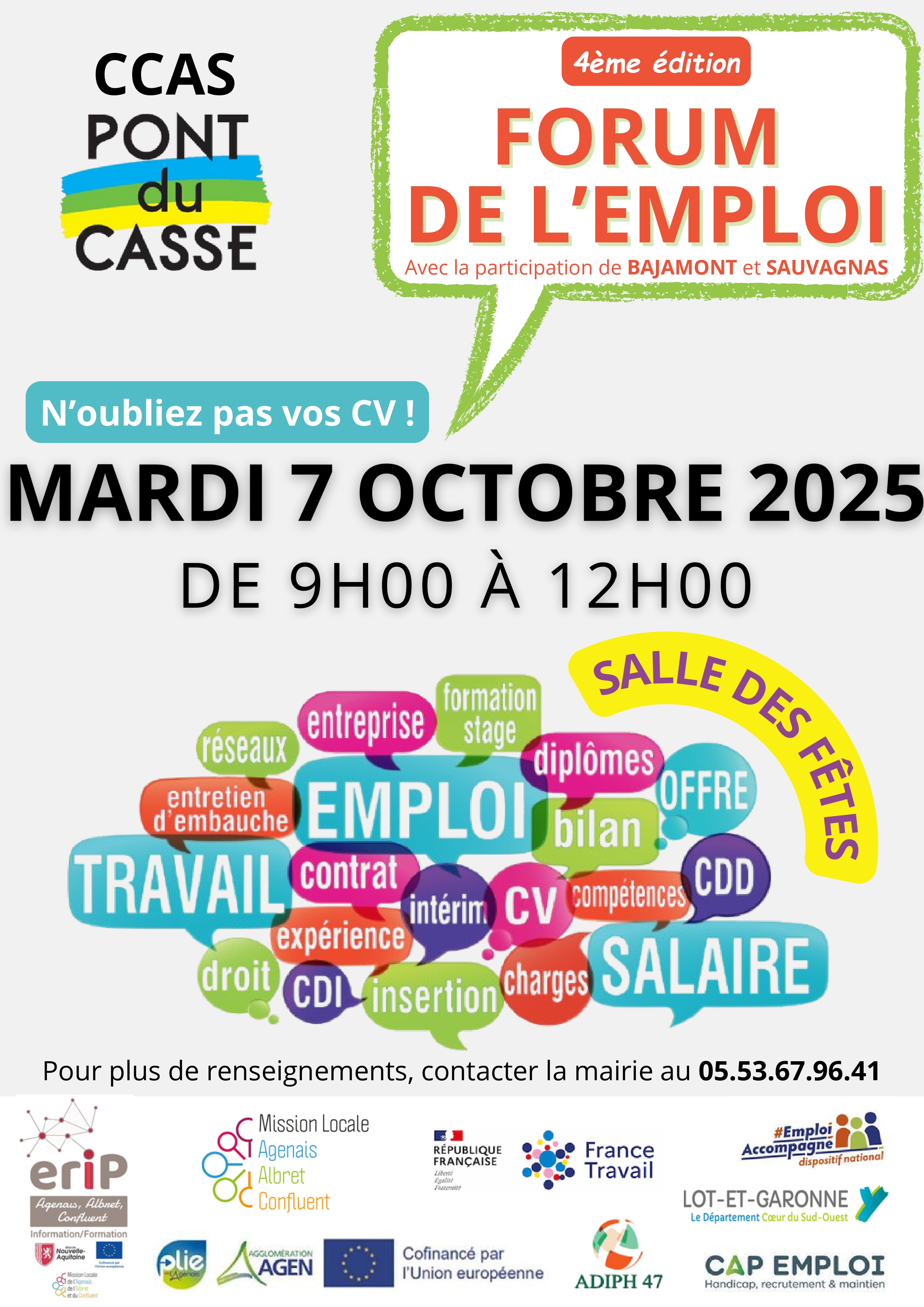 Forum de l'emploi Pont du Casse