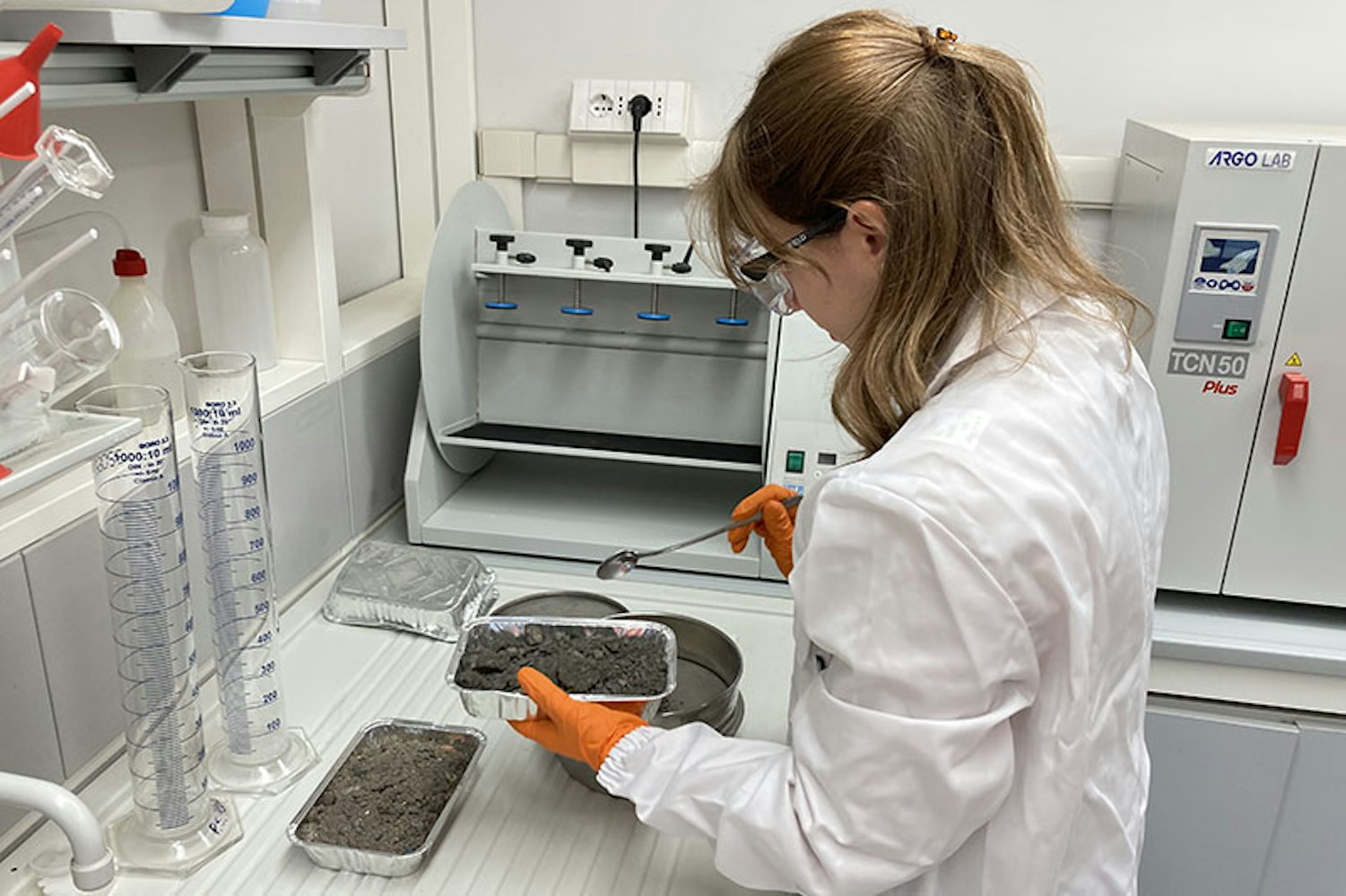 Foto di laboratorio analisi di Vibeco