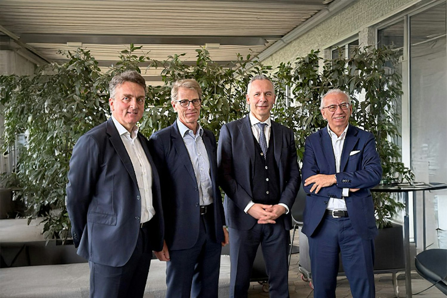 Foto di Marzio Pividori, Giordano Villa, Roberto Parazzini e Roberto Nicastro