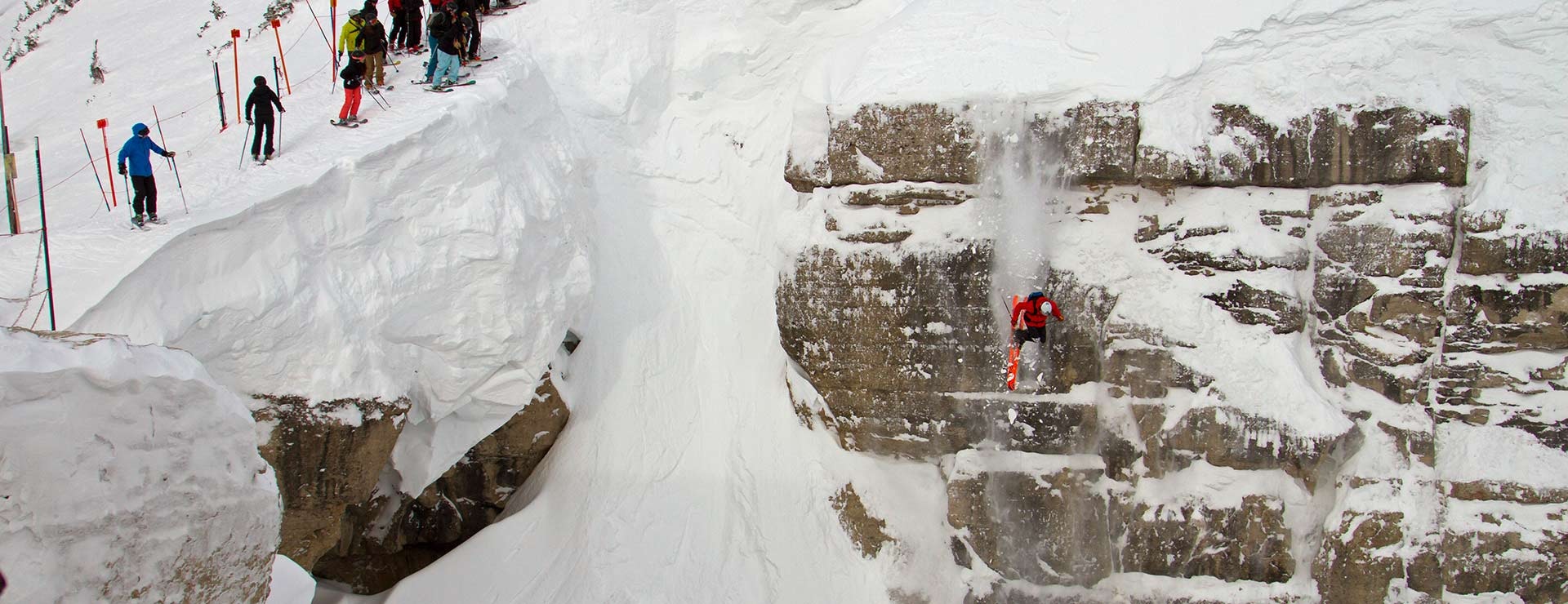 Andrew Whiteford Skiing Corbet's