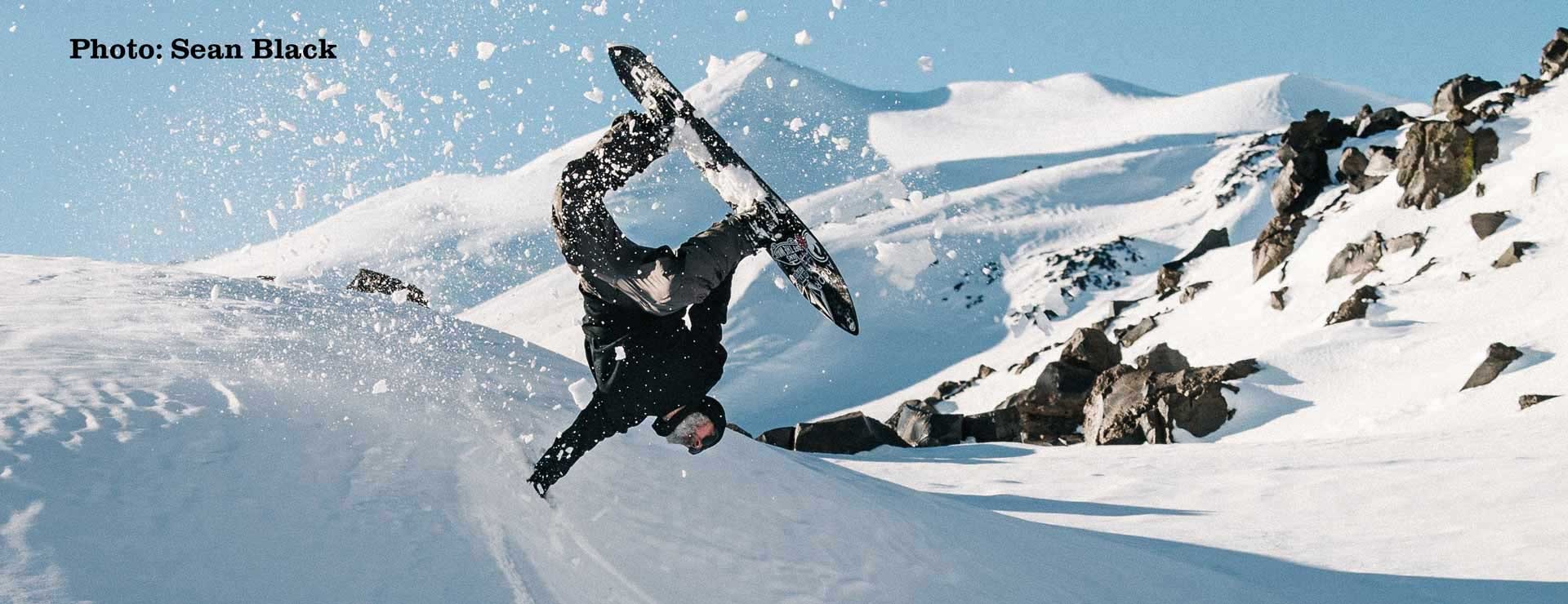 Bryan Iguchi Snowboarding