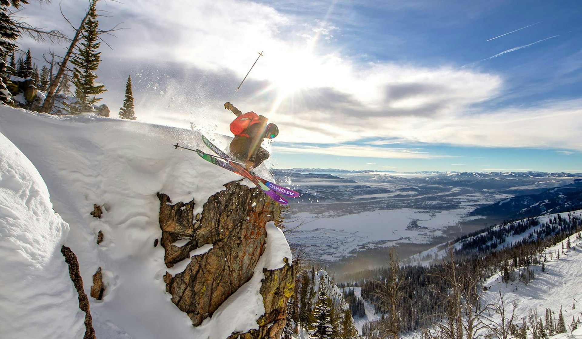 Tim Durtschi Skiing