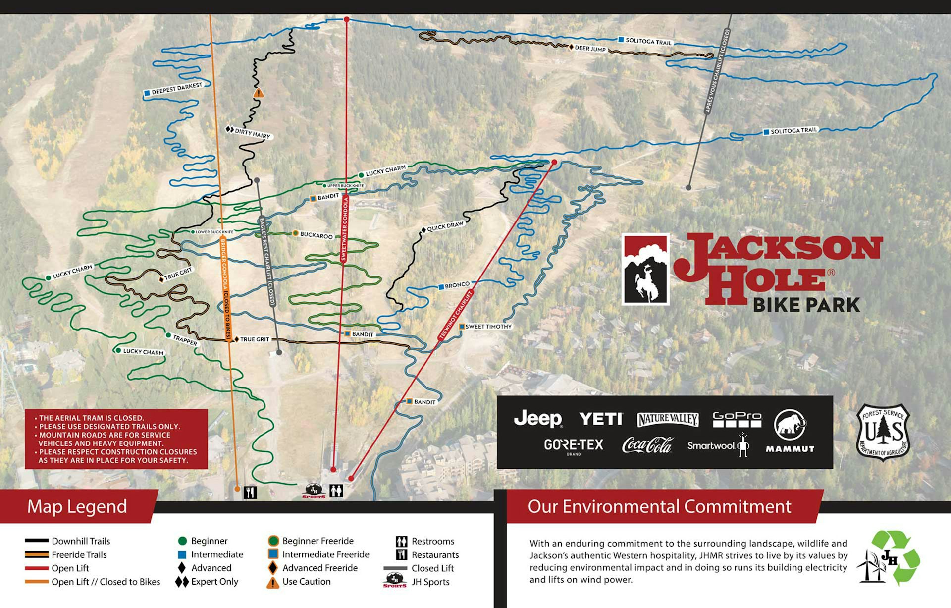Bike Park Map