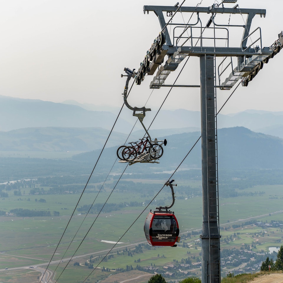 Sweetwater Gondola in summer