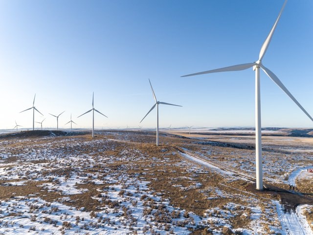 Some wind mills