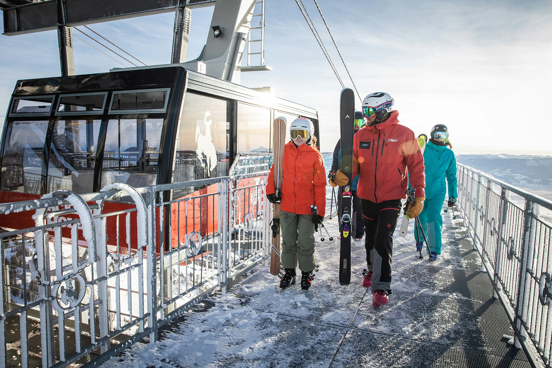 Tram Skiing