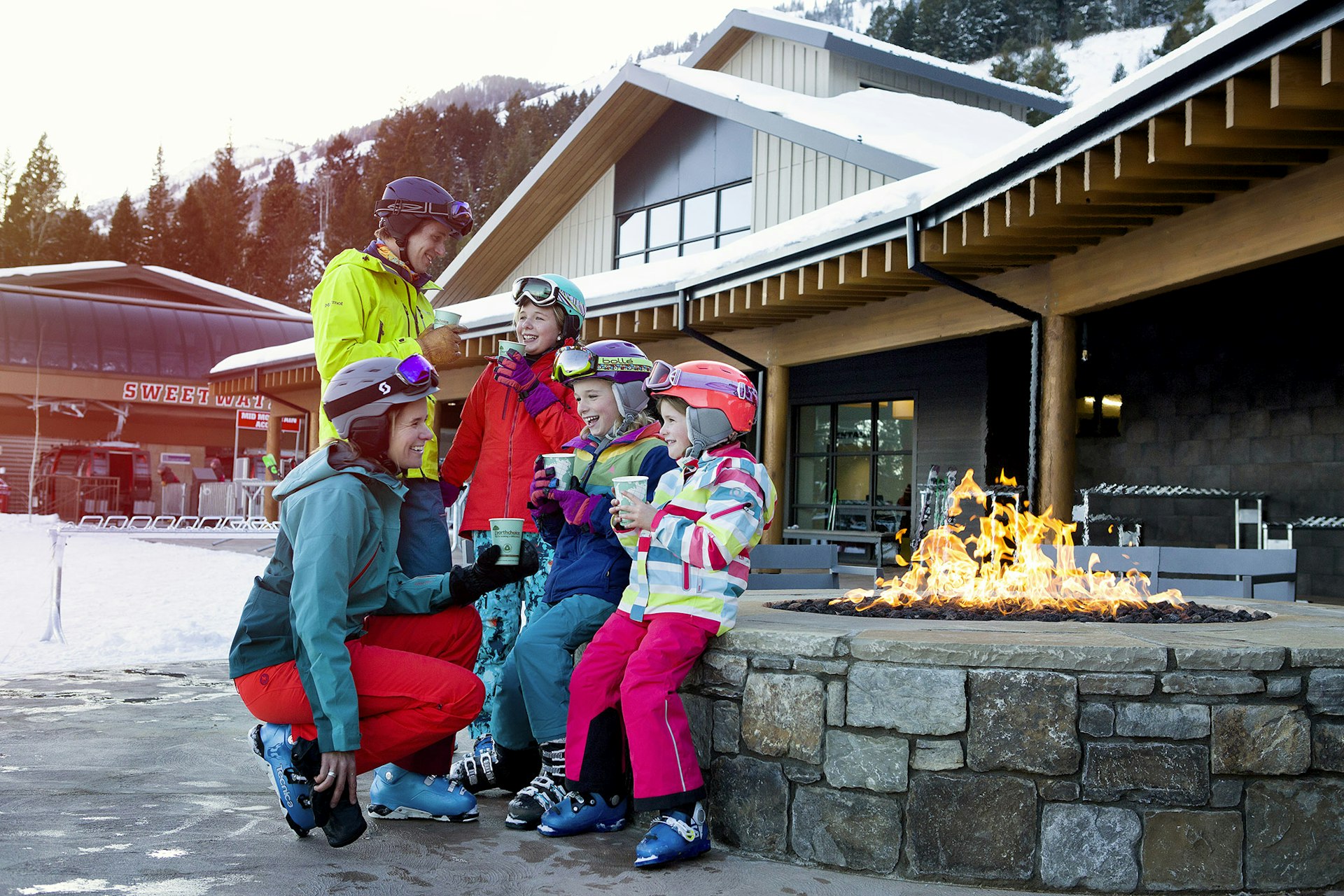 Family at Solitude Station