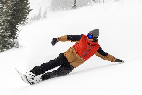 Travis Rice riding powder