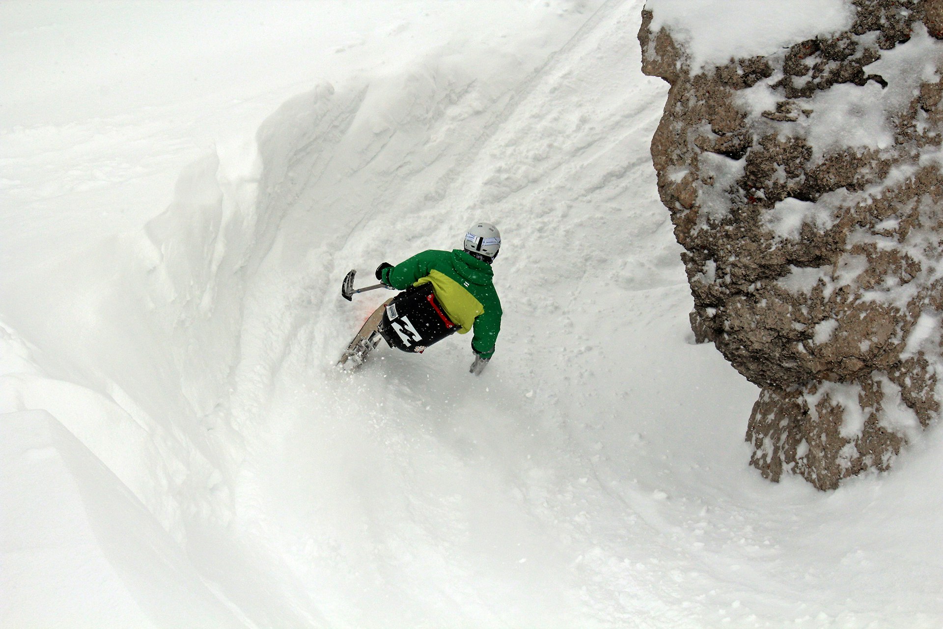 Adaptive skiing 
