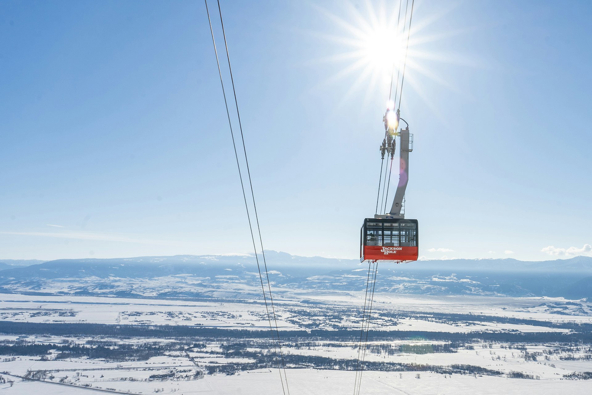 Tram car in the sun