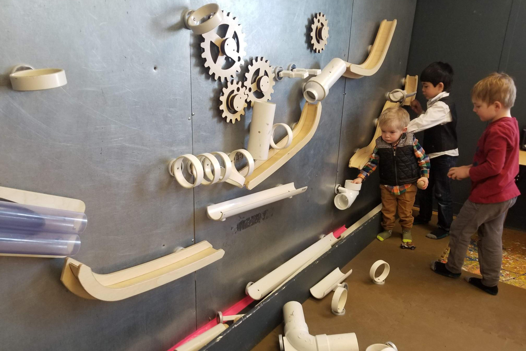 Children playing at the Children's Museum