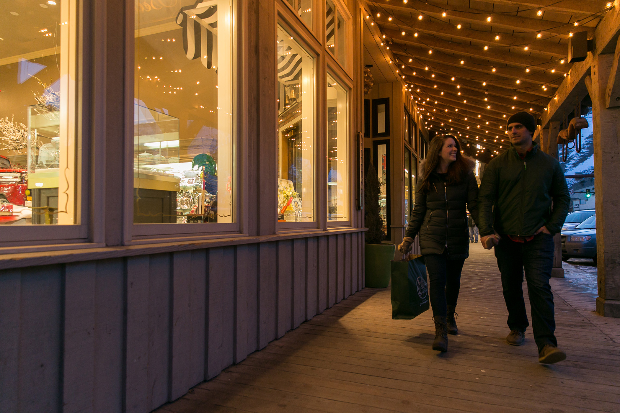 Shopping on Town Square