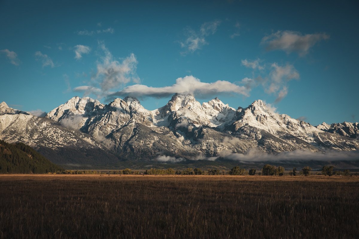 Autumn Snowfall In The Tetons