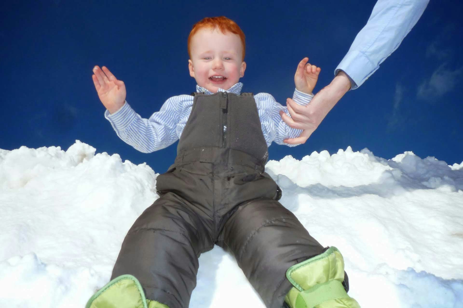 ethan-snow 2013 Winter, 2.5 years old. Ethan's first trip to Teton Village in the winter!