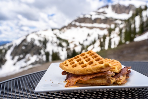 Indulge in delectable, fluffy goodness with a view!