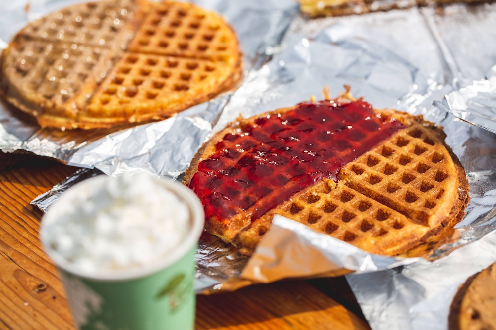 Get Your Waffle Fix at Corbet’s Cabin Jackson Hole Mountain Resort