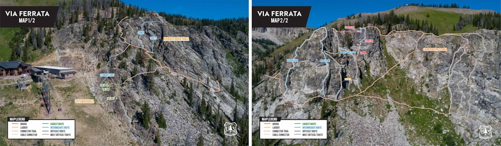 Via Ferrata 2.0 Maps
