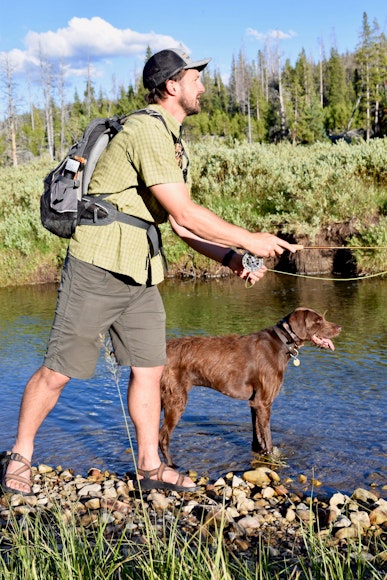 Fishing on the Gros Ventre