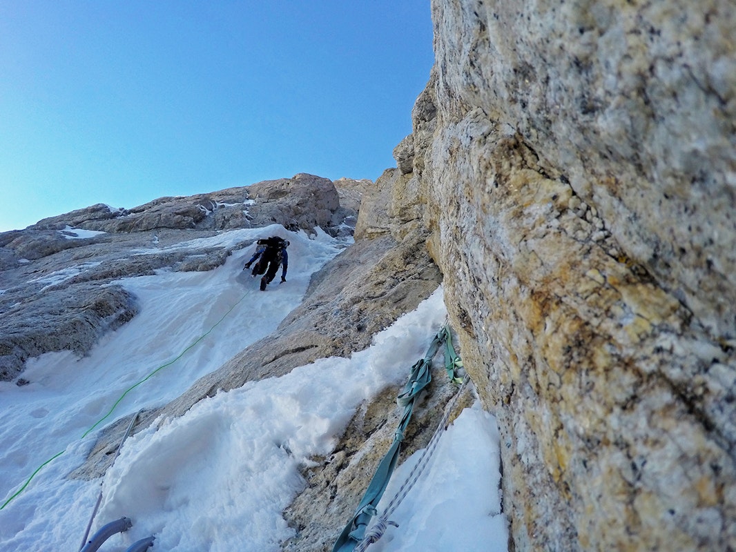 Skiing the Grand Teton with Cody Townsend and Jimmy Chin