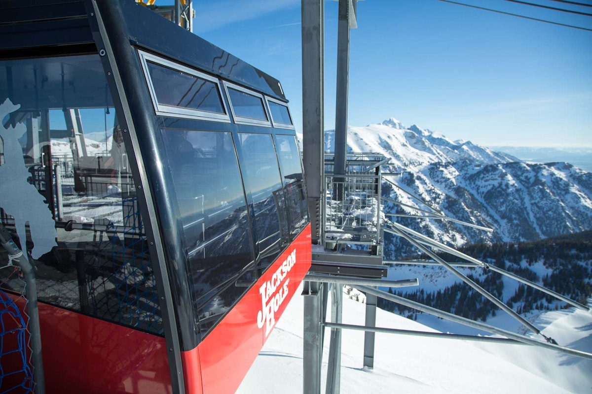 Tram at the top of the world