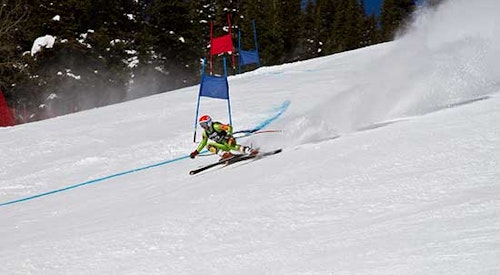racing down Crags
