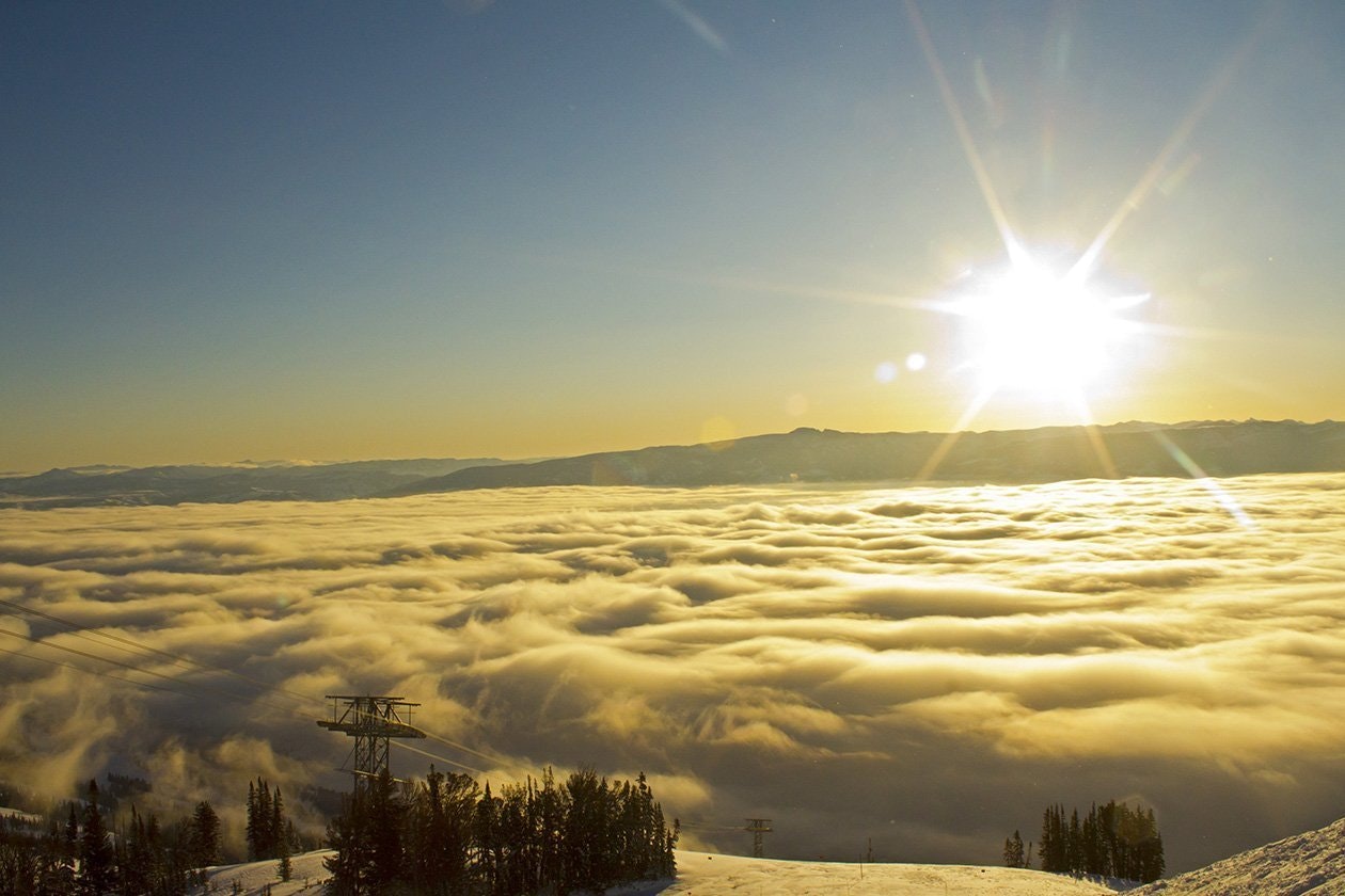 inversion-sunrise-jackson-hole-weather