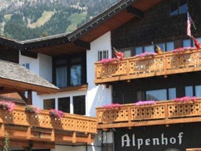 Exterior shot of Alpenhof Lodge
