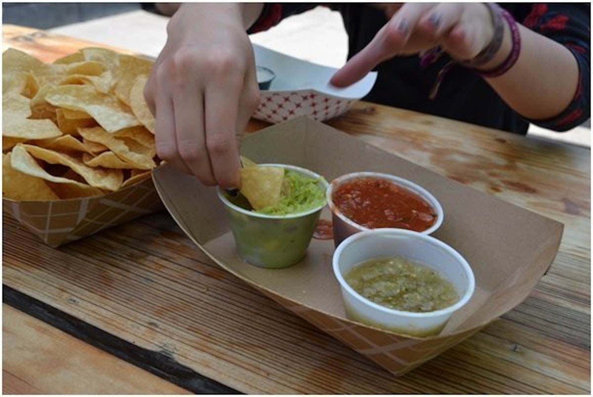 Tin Can Cantina Chips and Salsa