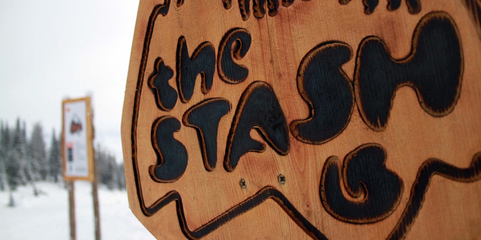 Stash Park sign