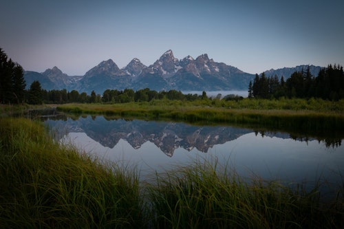 Scenic image of the Tetons