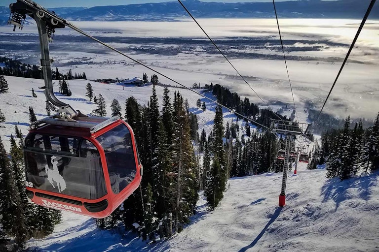 Bridger Gondola in winter