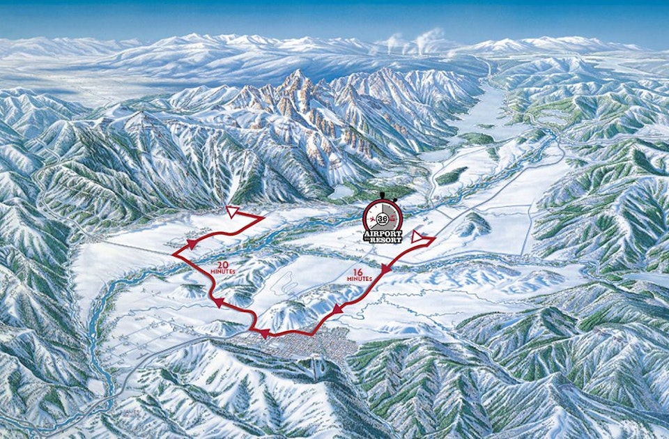 First-timer winter area map