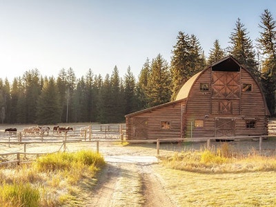 Barn at the Trail Creek Ranch