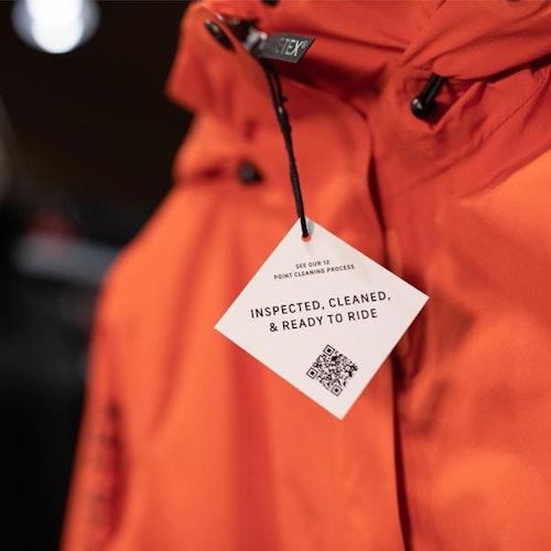 Orange Gore-Tex jacket