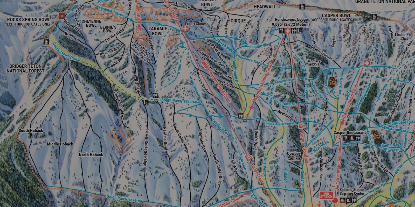 Maps Jackson Hole Mountain Resort