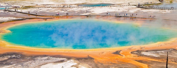 Grand Prismatic in Yellowstone