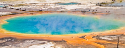 Grand Prismatic in Yellowstone