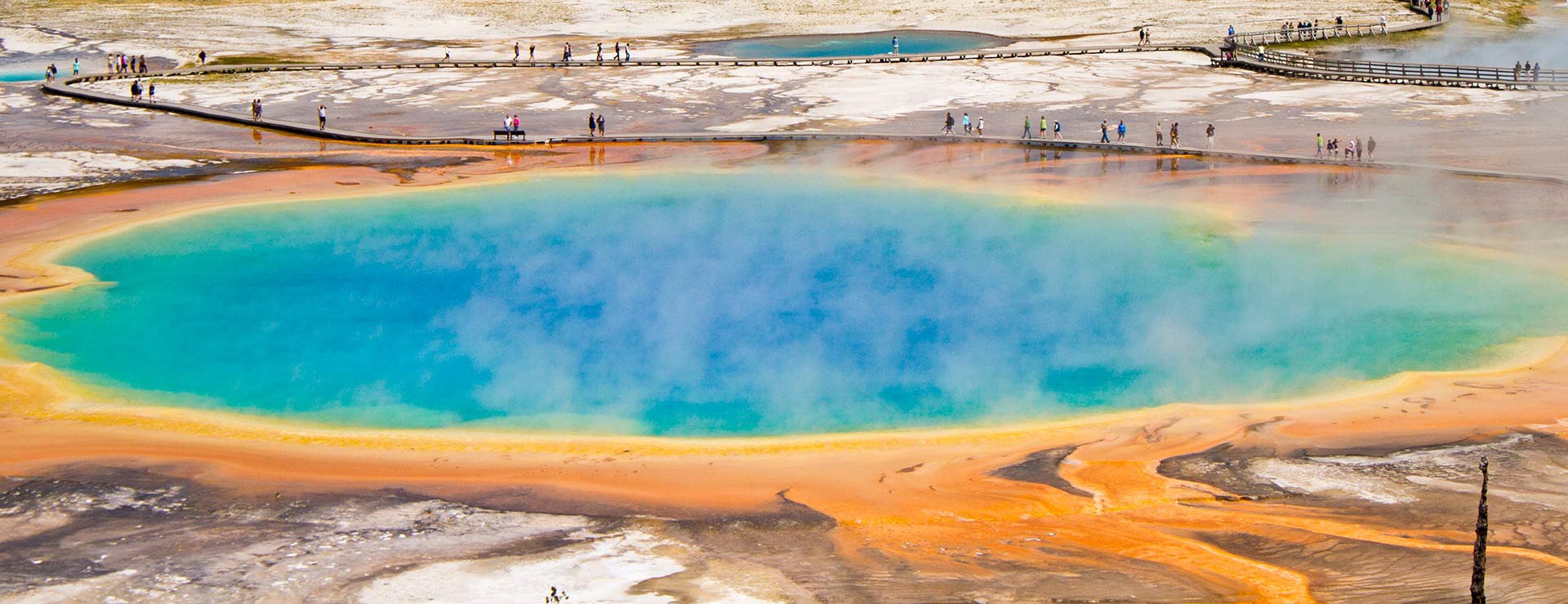 Grand Prismatic in Yellowstone
