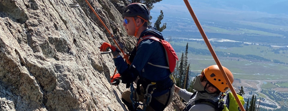 Adaptive via ferrata course