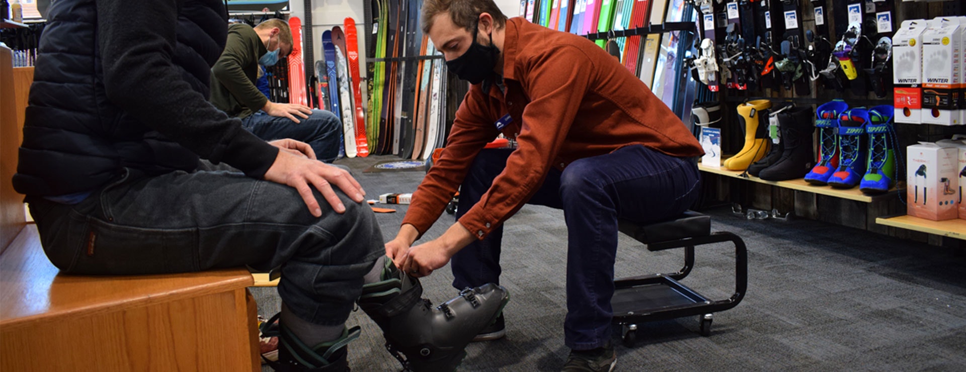 Bootfitting at Hoback Sports