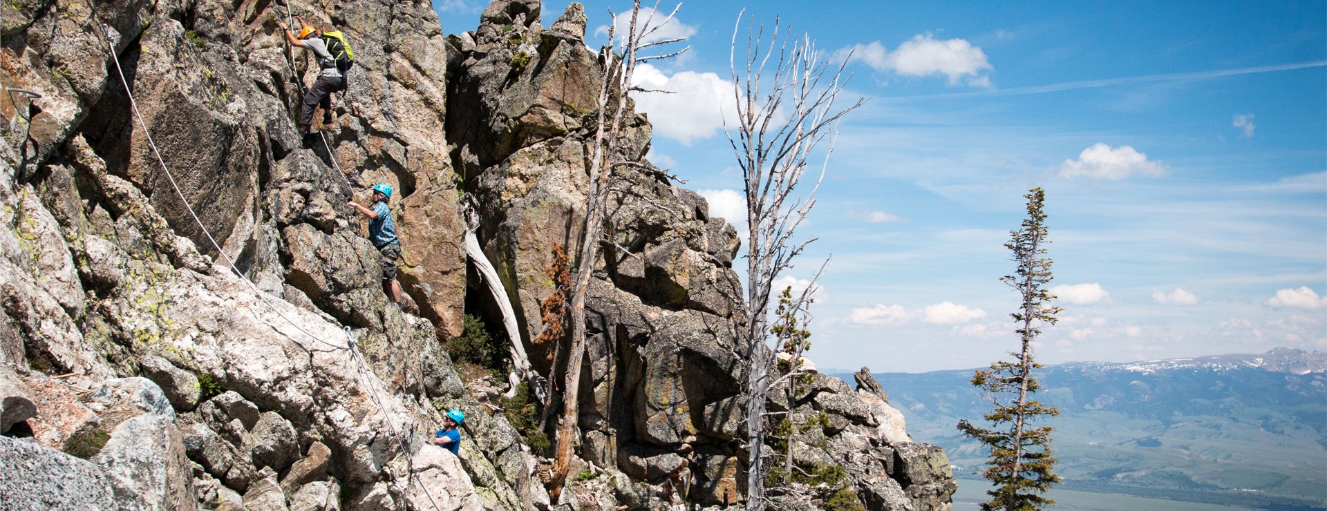 Climbing the Via Ferrata