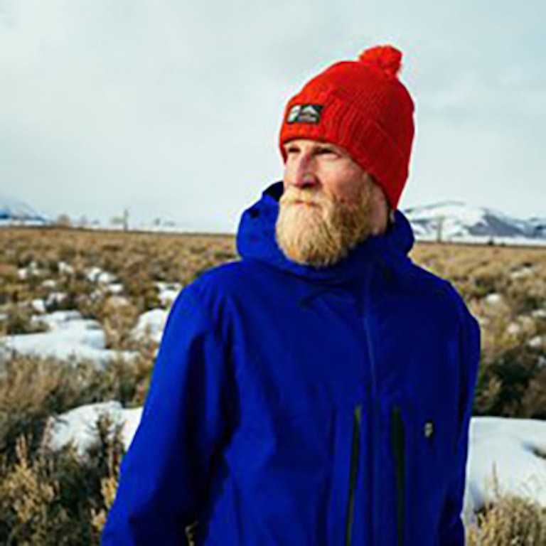 Andrew Whiteford in a beanie during winter