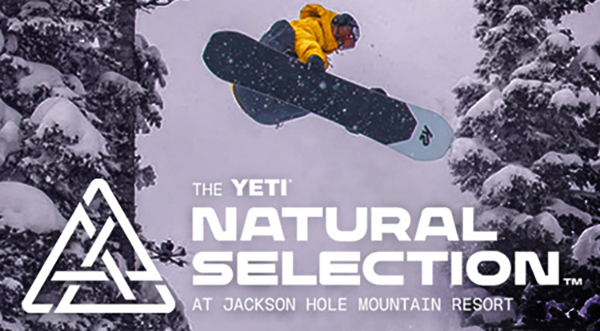 Branded creative for the Natural Selection Tour
