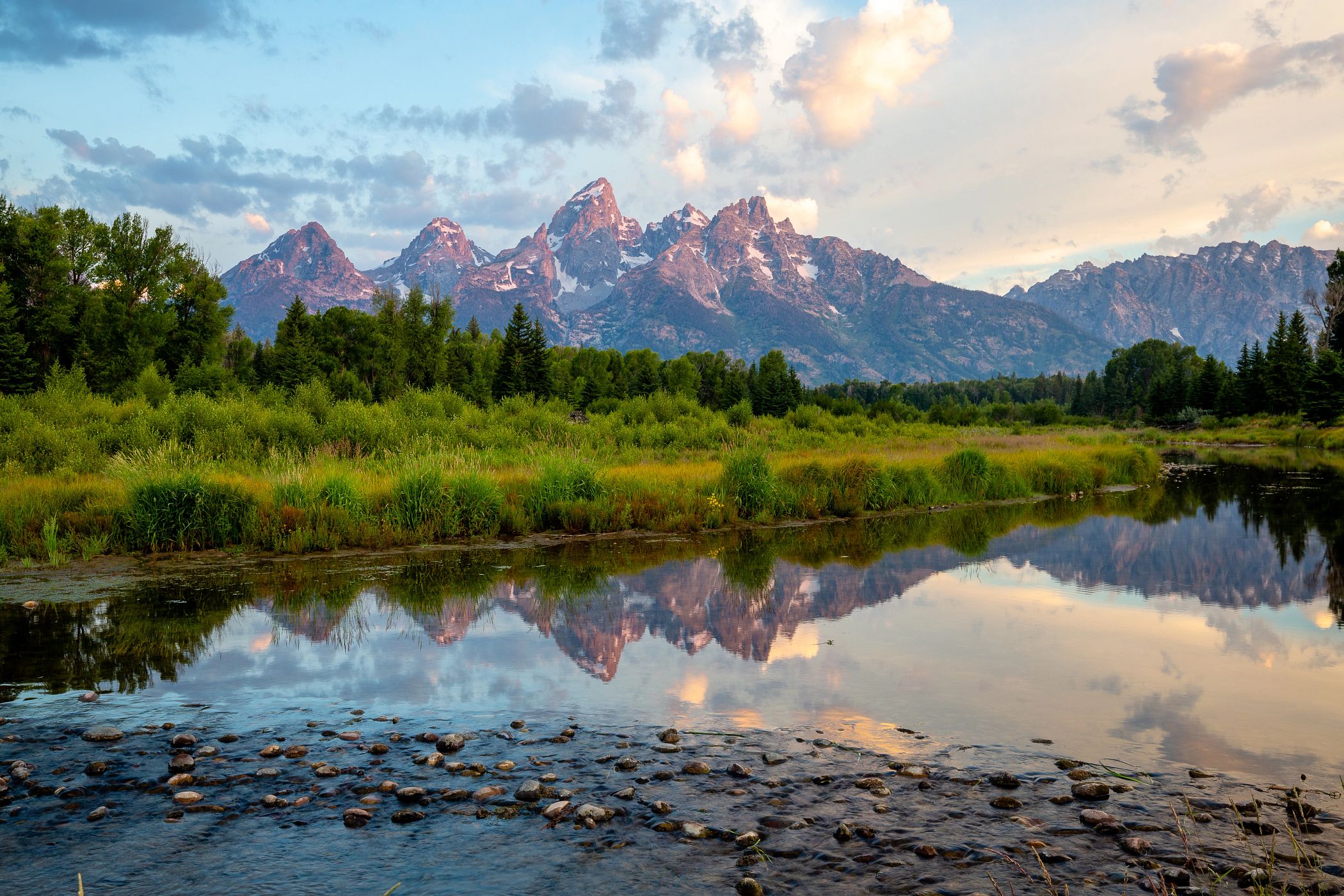 beautiful mountain view