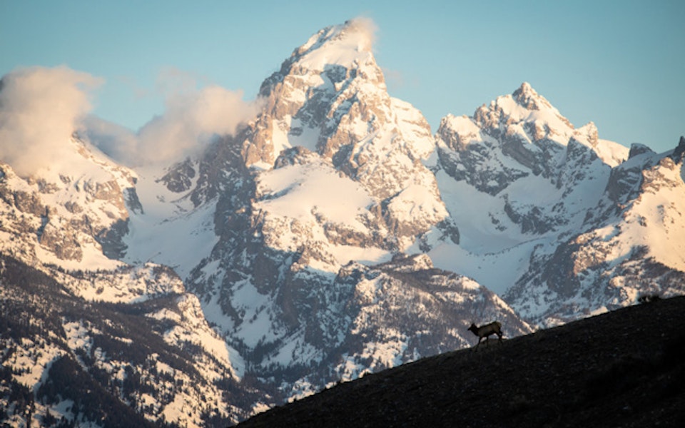 The Tetons Grand Teton Wyoming Grand Teton Mountain Range Engraved