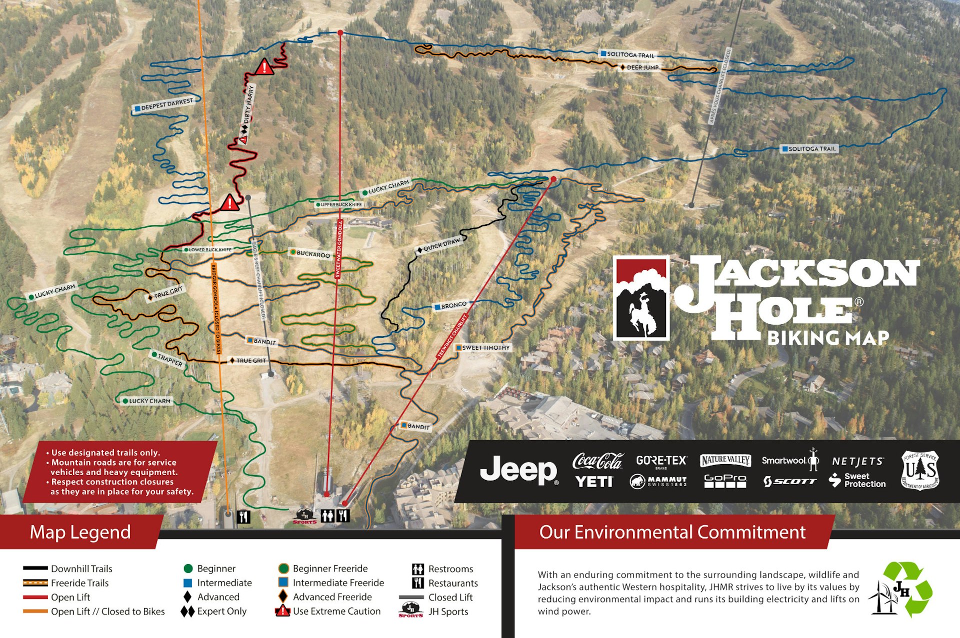 Bike Park Map 2022