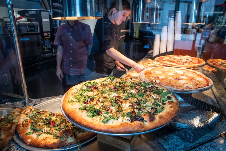 Pizza at Off-Piste